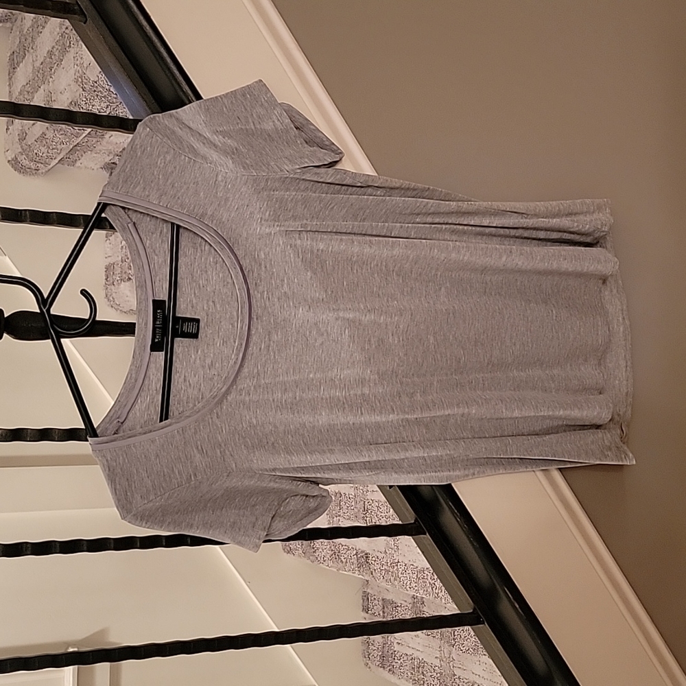 WHBM Gray Tee Size S